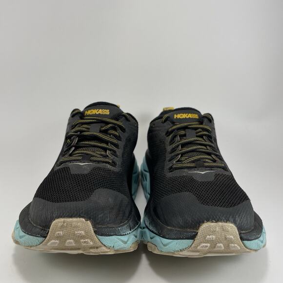 Hoka One One Challenger ATR 5 Running Shoes Womens Size 5 D Wide Black Blue - Picture 2 of 11